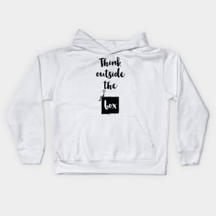 Think Outside The Box Kids Hoodie